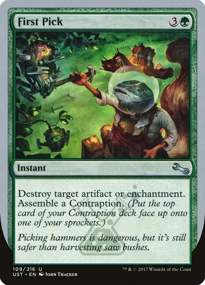 2017 Unstable First Pick uncommon #109 uncommon card image