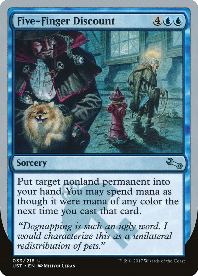 2017 Unstable Five-Finger Discount uncommon #33 uncommon card image