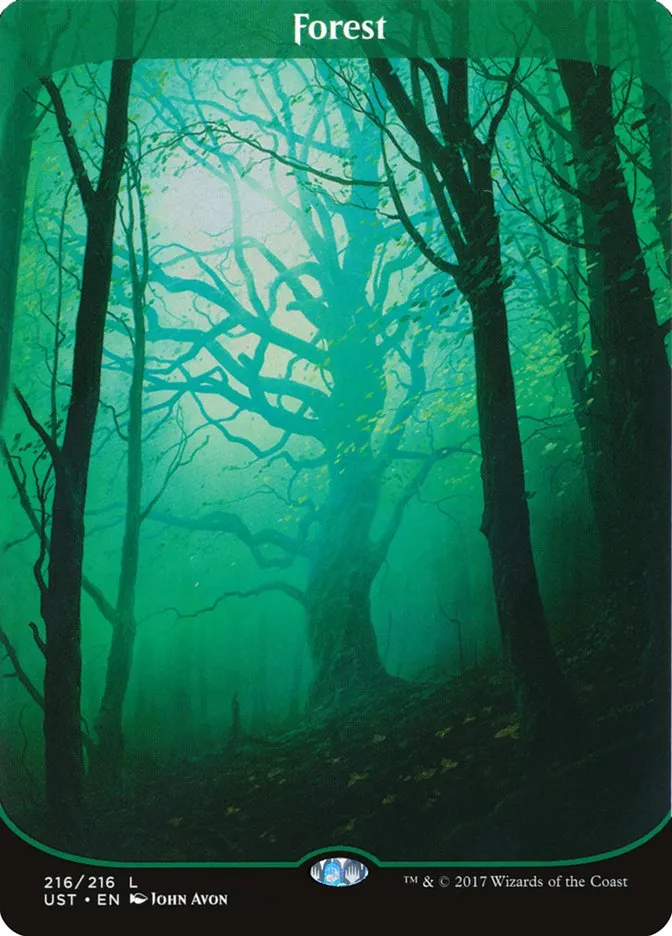 2017 Unstable Forest common #216 common card image