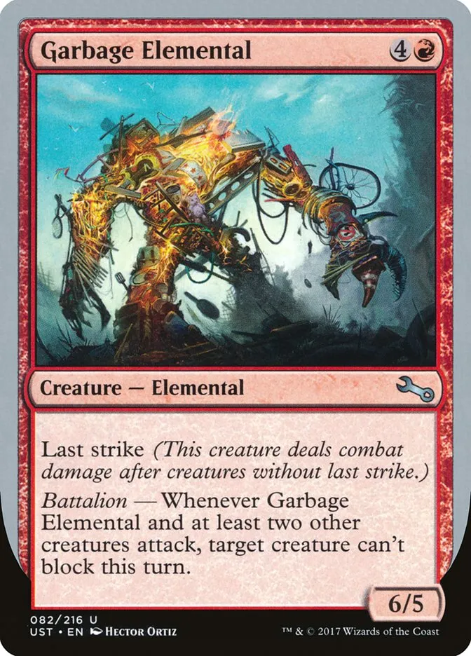 2017 Unstable Garbage Elemental uncommon #82e uncommon card image
