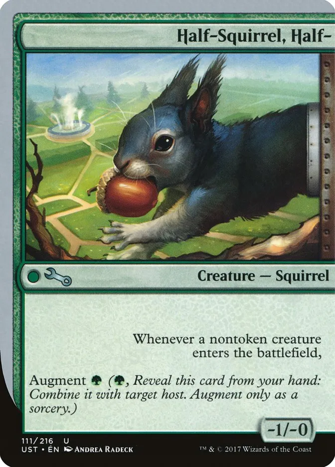 2017 Unstable Half-Squirrel, Half- uncommon #111 uncommon card image