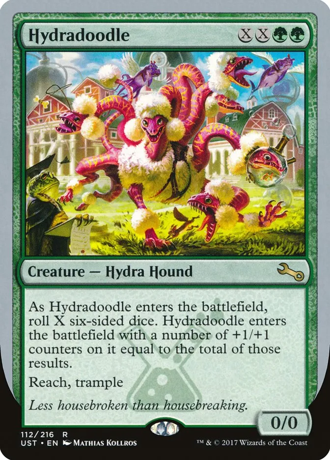 2017 Unstable Hydradoodle #112 rare card image