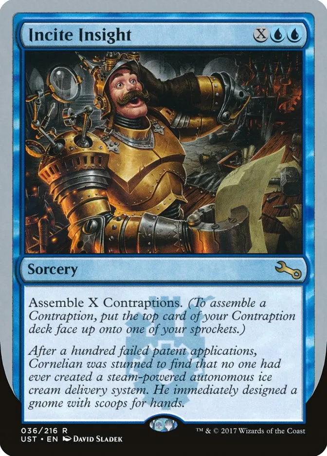 2017 Unstable Incite Insight #36 rare card image
