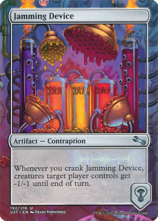 2017 Unstable Jamming Device uncommon #192 uncommon card image