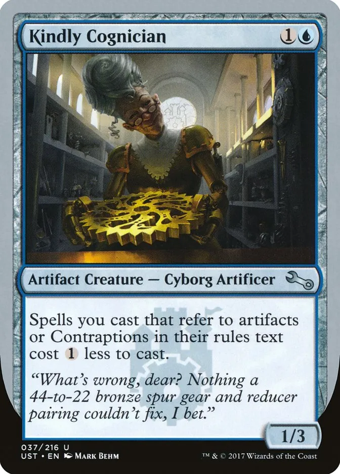 2017 Unstable Kindly Cognician uncommon #37 uncommon card image