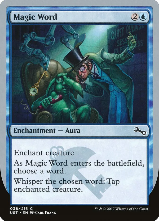 2017 Unstable Magic Word common #38 common card image