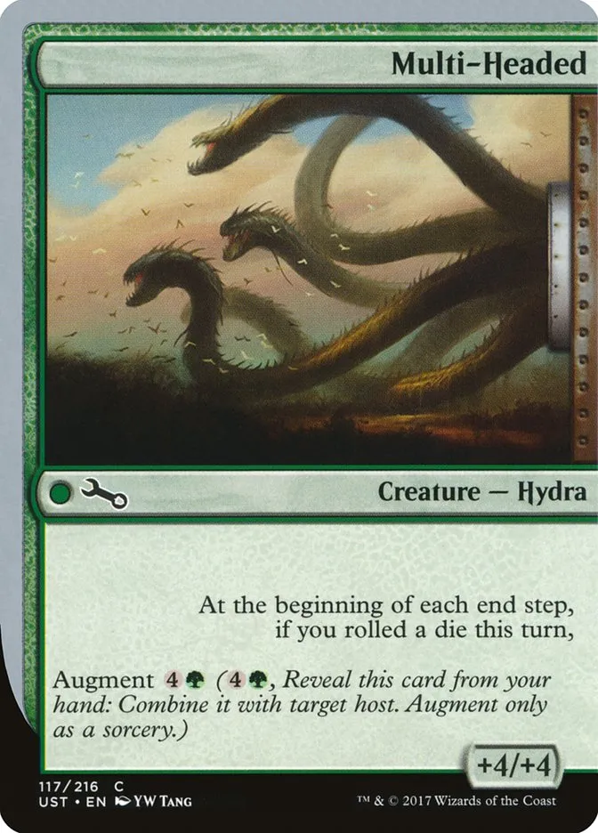 2017 Unstable Multi-Headed common #117 common card image