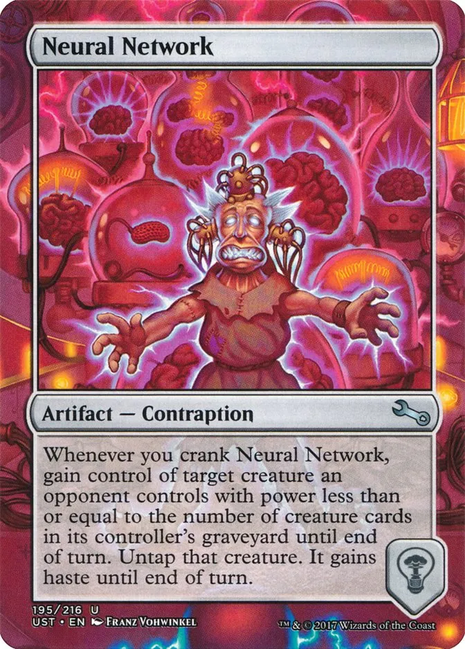2017 Unstable Neural Network uncommon #195 uncommon card image