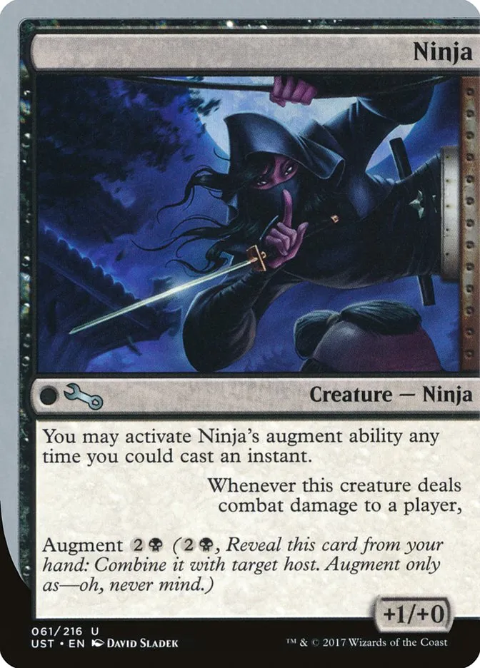 2017 Unstable Ninja uncommon #61 uncommon card image