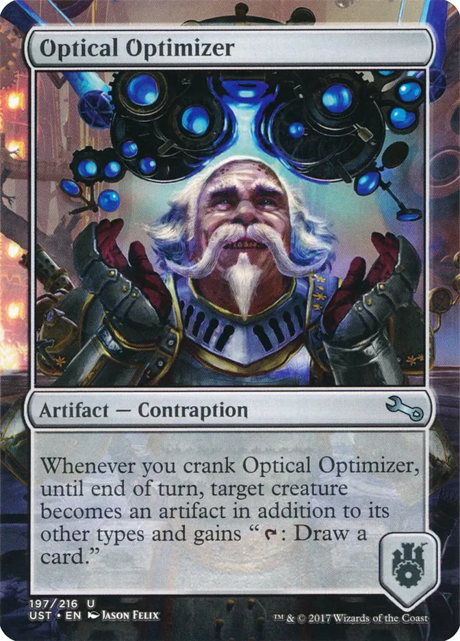 2017 Unstable Optical Optimizer uncommon #197 uncommon card image