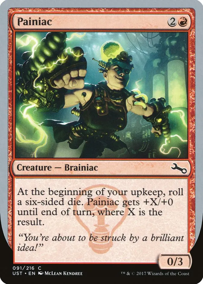 2017 Unstable Painiac common #91 common card image