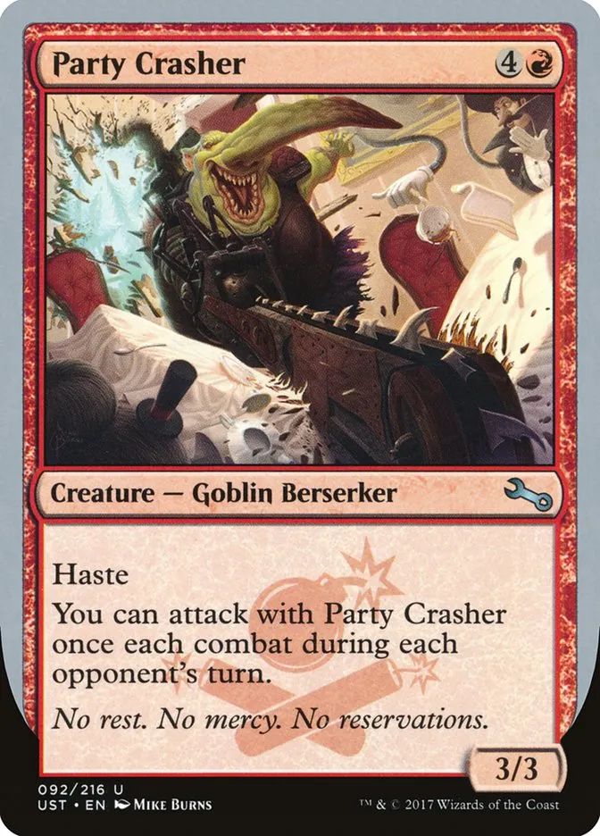 2017 Unstable Party Crasher uncommon #92 uncommon card image