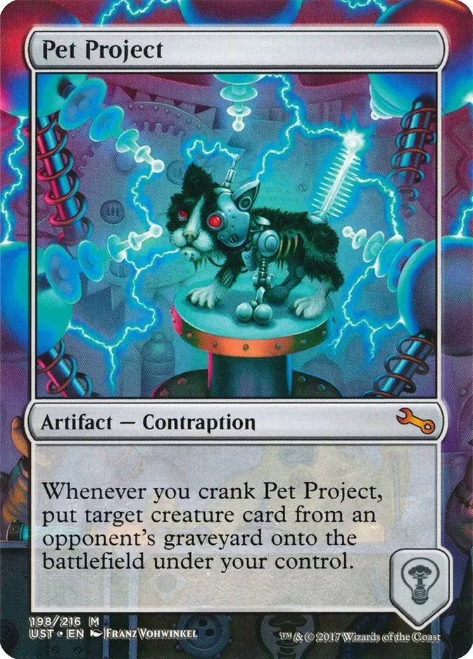 2017 Unstable Pet Project mythic #198 mythic card image