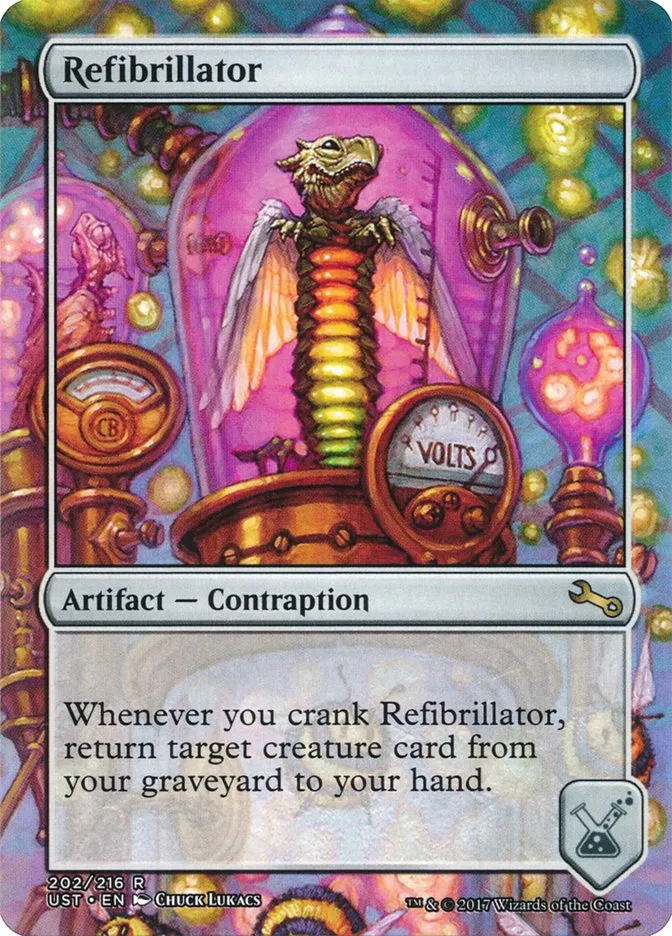 2017 Unstable Refibrillator rare #202 rare card image