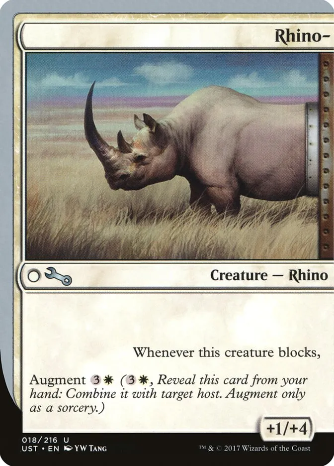 2017 Unstable Rhino- uncommon #18 uncommon card image