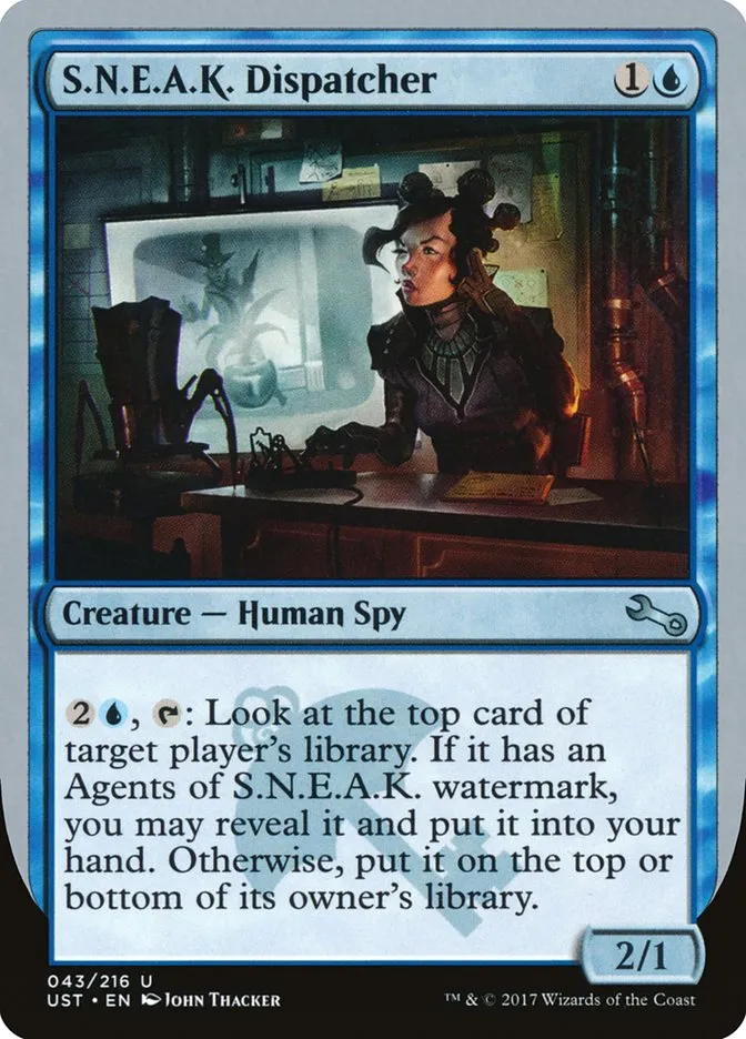 2017 Unstable S.N.E.A.K. Dispatcher uncommon #43 uncommon card image
