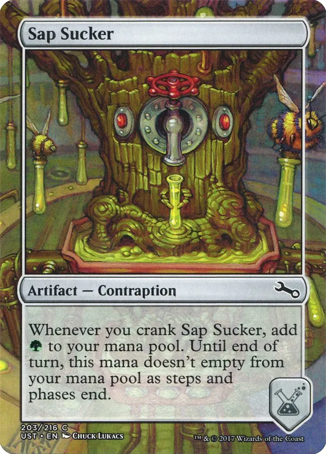2017 Unstable Sap Sucker common #203 common card image