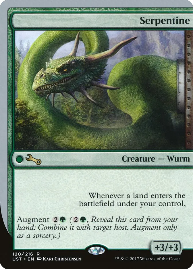 2017 Unstable Serpentine rare #120 rare card image