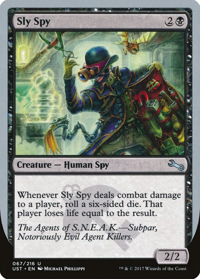 2017 Unstable Sly Spy uncommon #67f uncommon card image