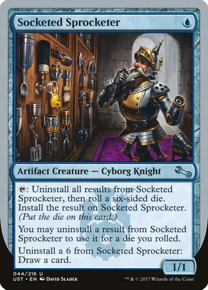 2017 Unstable Socketed Sprocketer uncommon #44 uncommon card image