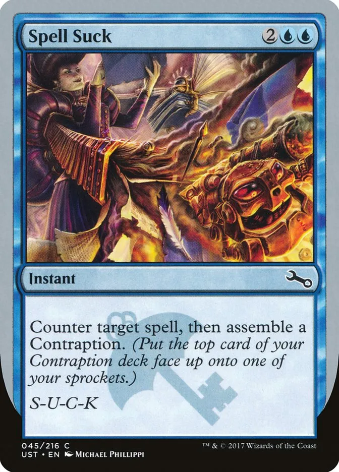 2017 Unstable Spell Suck common #45 common card image