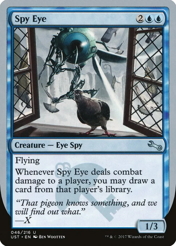 2017 Unstable Spy Eye uncommon #46 uncommon card image