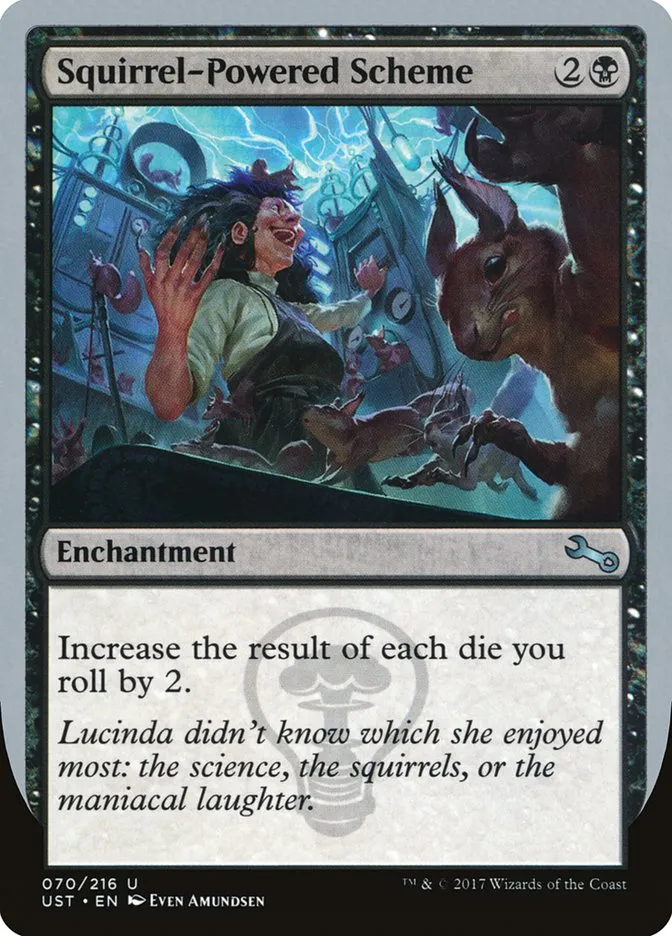 2017 Unstable Squirrel-Powered Scheme uncommon #70 uncommon card image