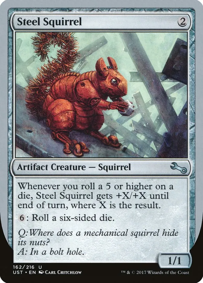 2017 Unstable Steel Squirrel uncommon #162 uncommon card image