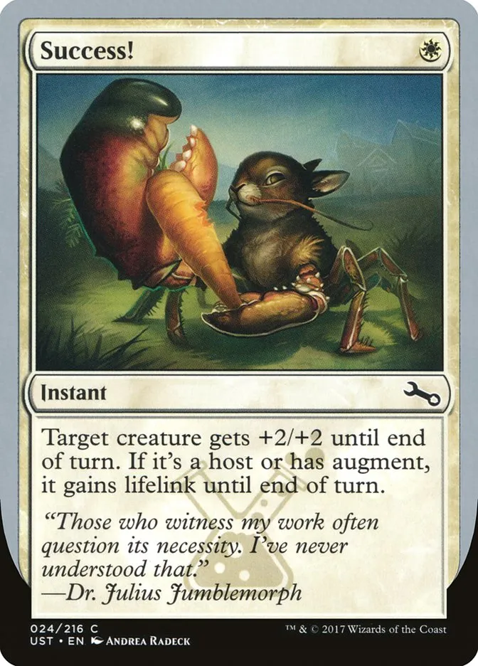 2017 Unstable Success! common #24 common card image