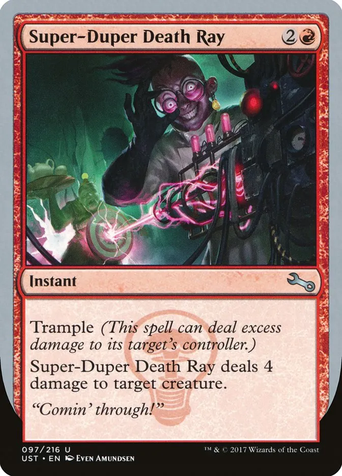 2017 Unstable Super-Duper Death Ray uncommon #97 uncommon card image