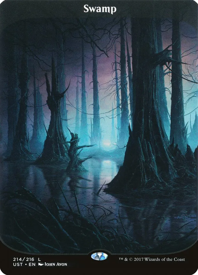 2017 Unstable Swamp common #214 common card image