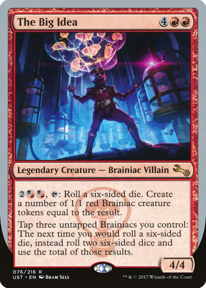 2017 Unstable The Big Idea rare #76 rare card image