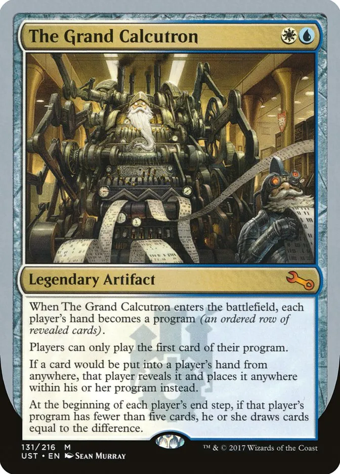 2017 Unstable The Grand Calcutron #131 mythic card image