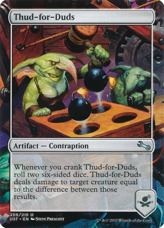 2017 Unstable Thud-for-Duds uncommon #206 uncommon card image