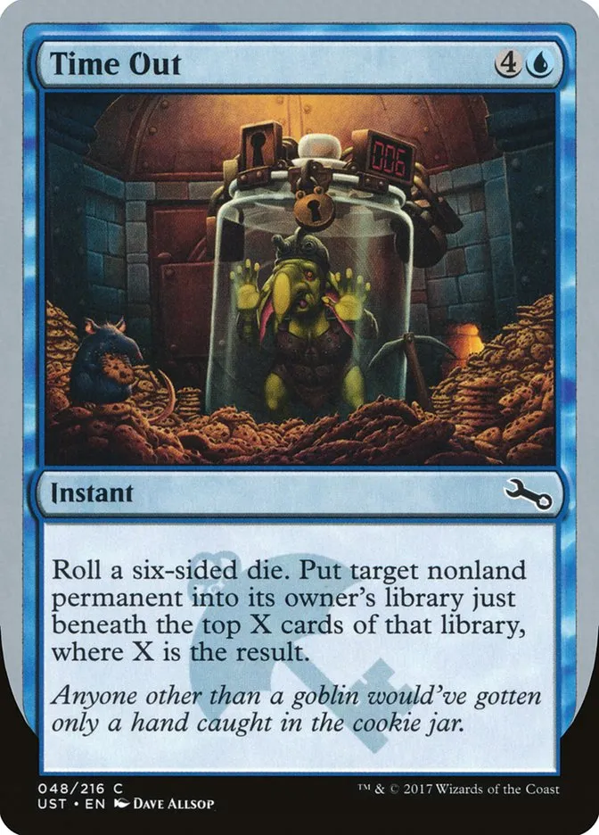 2017 Unstable Time Out common #48 common card image