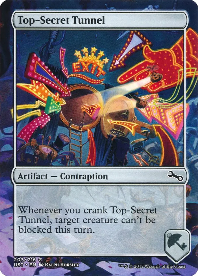 2017 Unstable Top-Secret Tunnel common #207 common card image