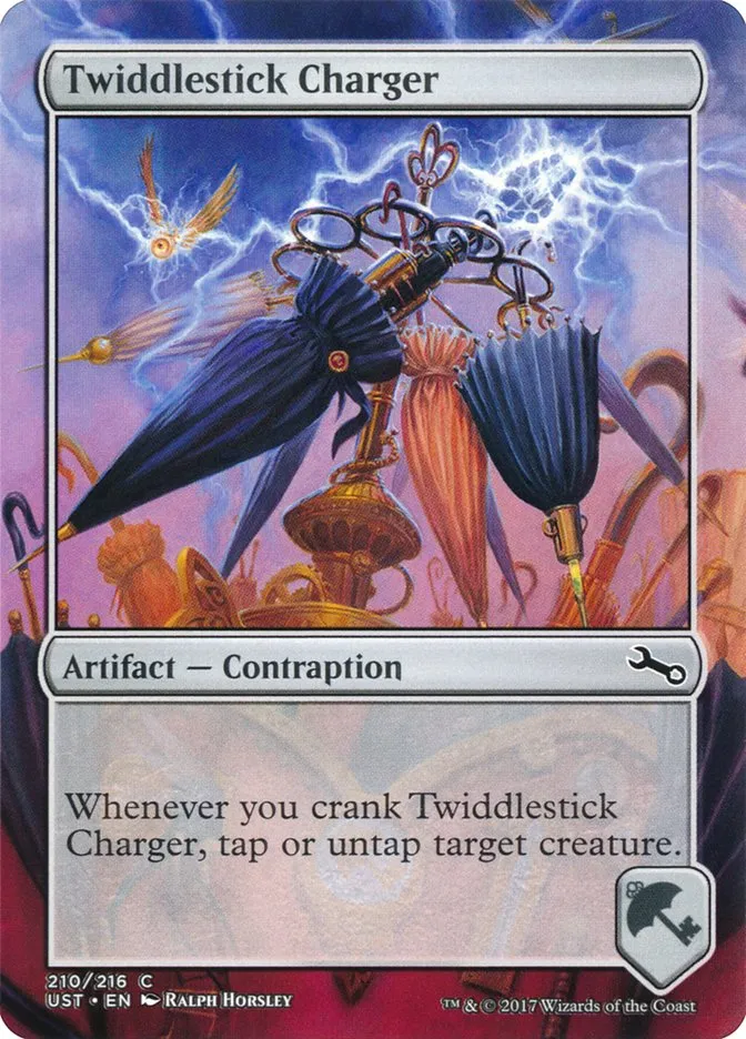 2017 Unstable Twiddlestick Charger common #210 common card image