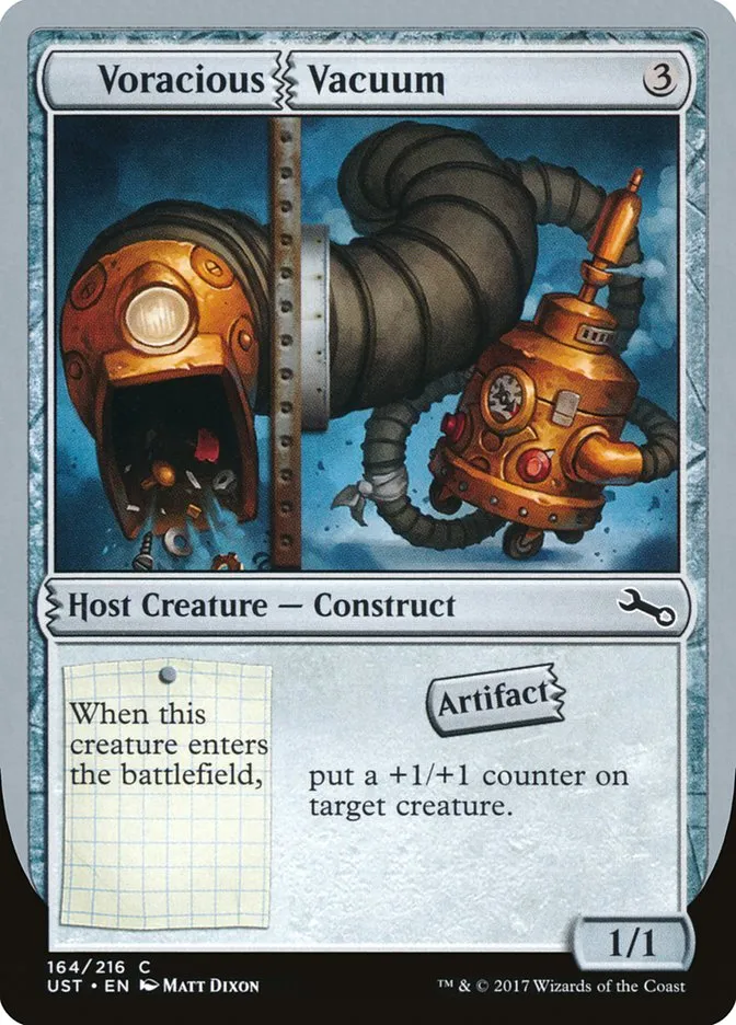 2017 Unstable Voracious Vacuum common #164 common card image