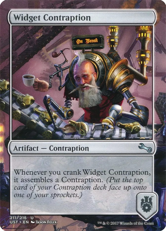 2017 Unstable Widget Contraption uncommon #211 uncommon card image