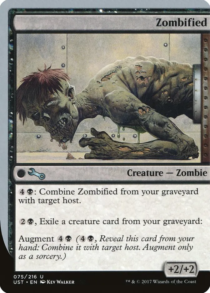 2017 Unstable Zombified uncommon #75 uncommon card image