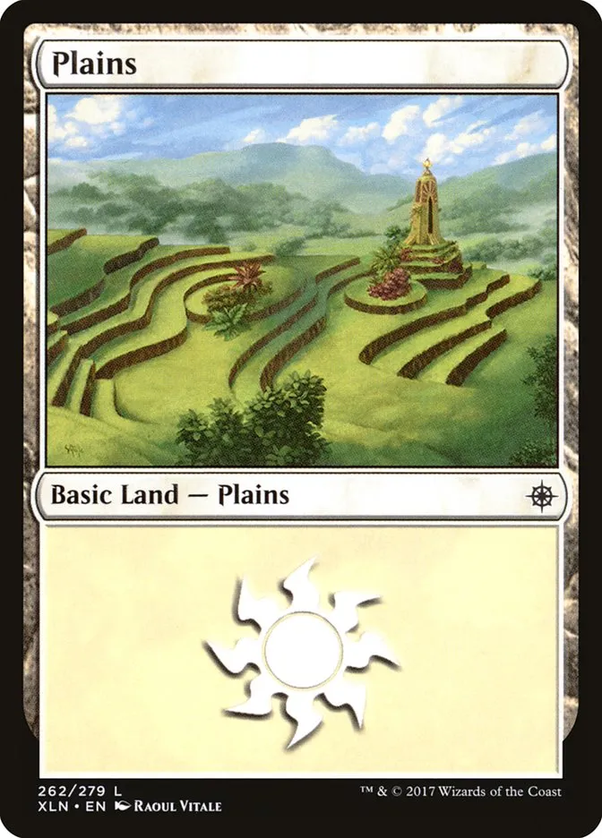 2017 Ixalan Plains common #262 common card image