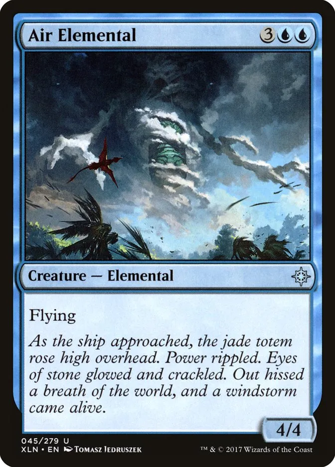 2017 Ixalan Air Elemental uncommon #45 uncommon card image