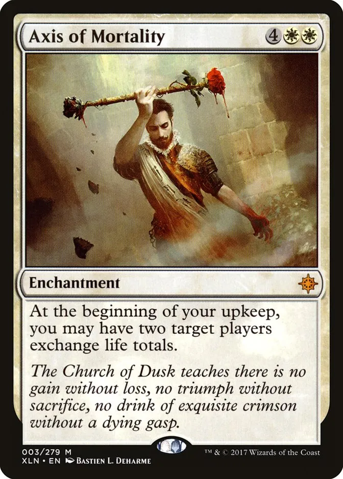 2017 Ixalan Axis of Mortality #3 mythic card image