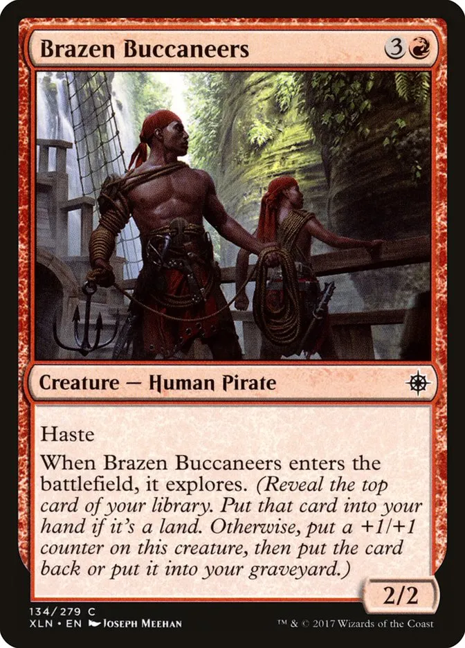 2017 Ixalan Brazen Buccaneers common #134 common card image