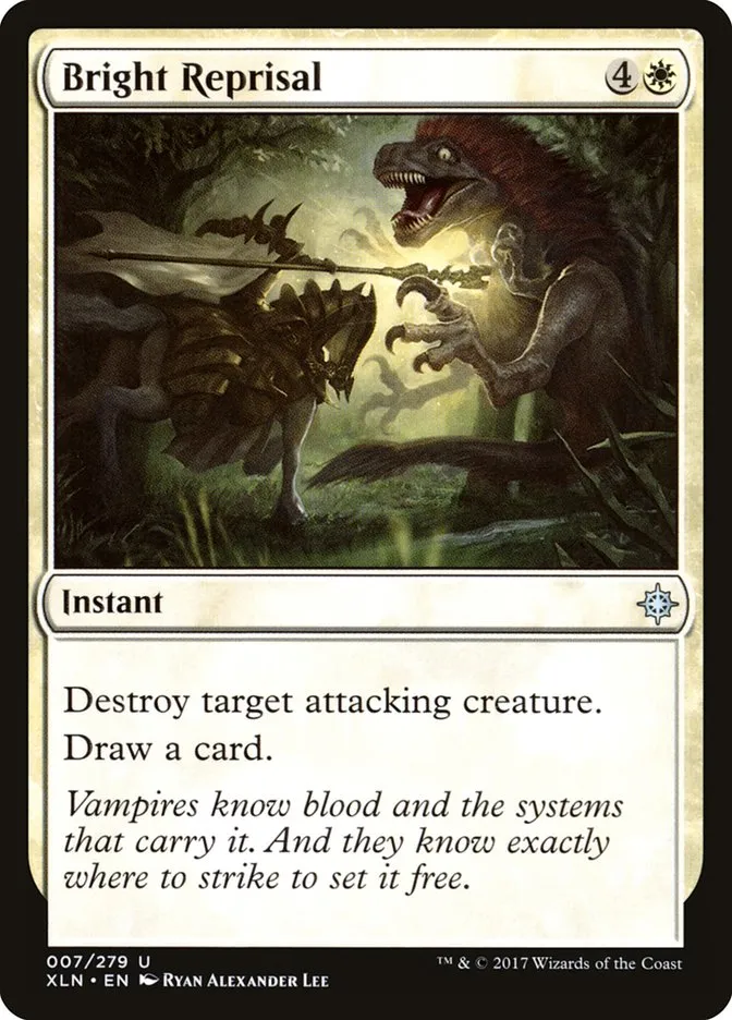 2017 Ixalan Bright Reprisal [Foil] uncommon #7 uncommon card image