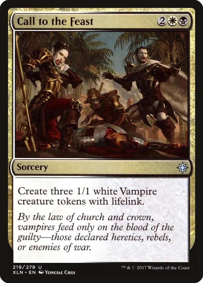 2017 Ixalan Call to the Feast uncommon #219 uncommon card image
