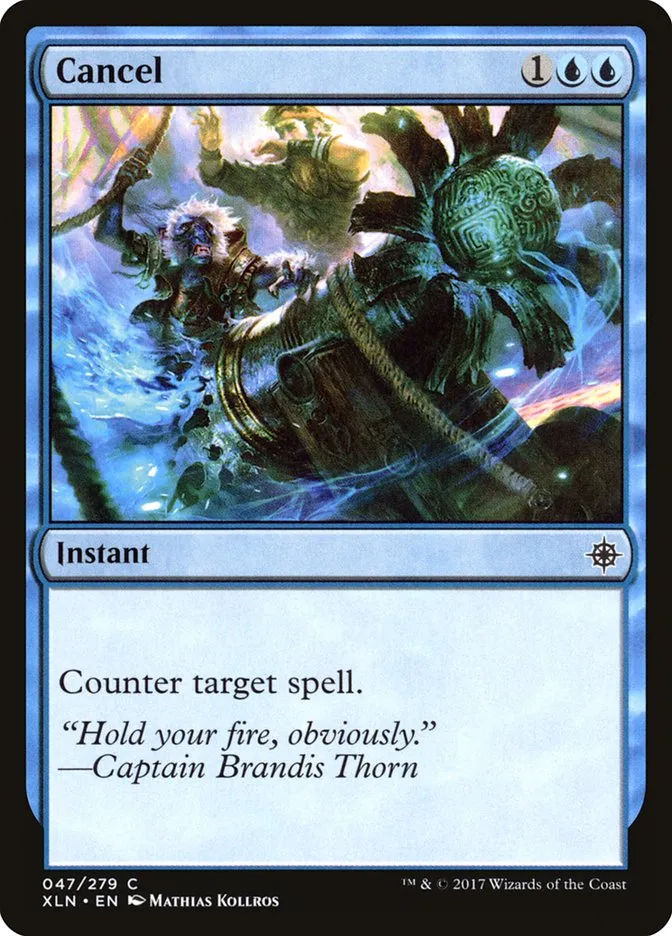2017 Ixalan Cancel common #47 common card image