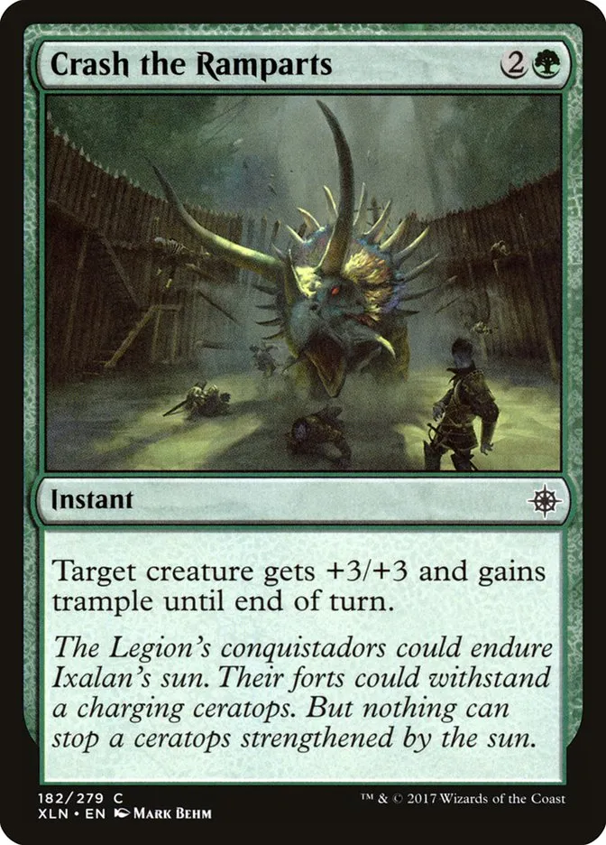 2017 Ixalan Crash the Ramparts #182 common card image