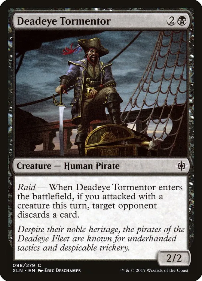 2017 Ixalan Deadeye Tormentor common #98 common card image
