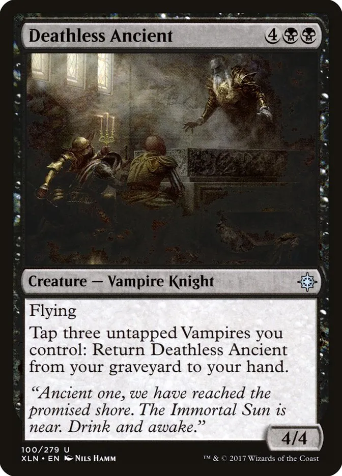 2017 Ixalan Deathless Ancient uncommon #100 uncommon card image